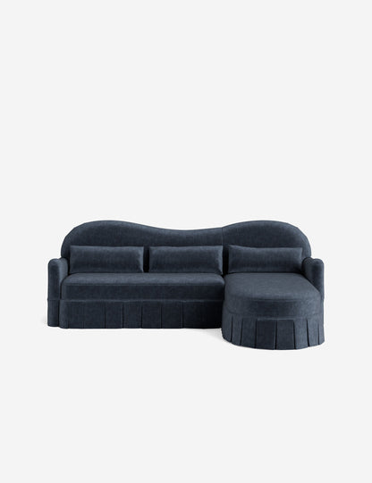 Middleton Skirted Chaise Sectional Sofa by Ginny Macdonald