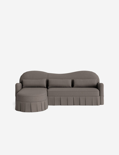 Middleton Skirted Chaise Sectional Sofa by Ginny Macdonald