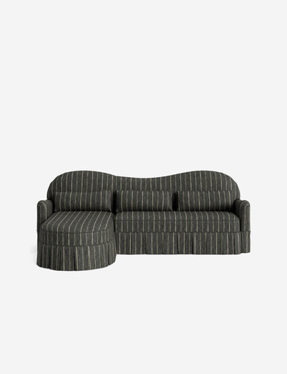 Middleton Skirted Chaise Sectional Sofa by Ginny Macdonald