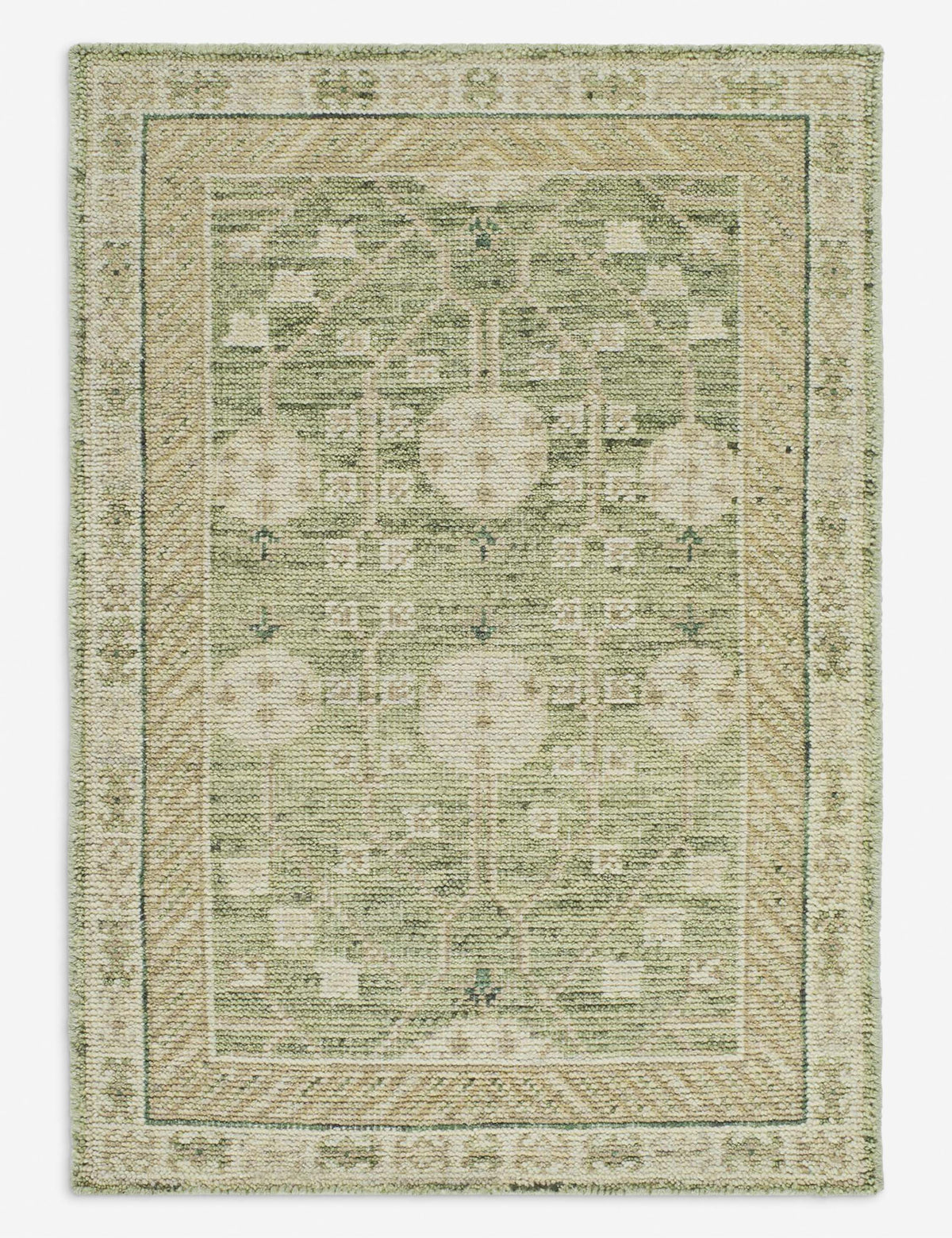 Kasha Hand-Knotted Wool Rug
