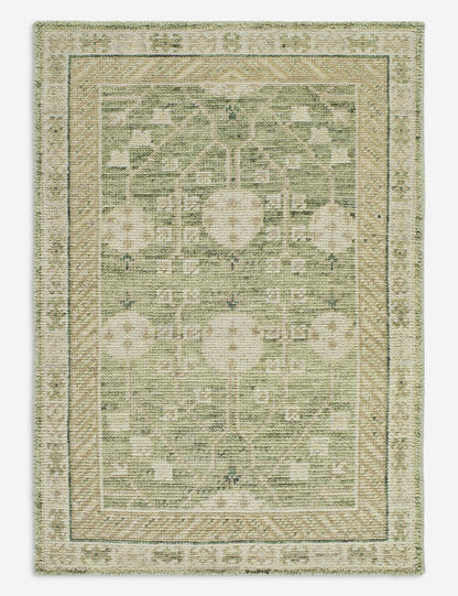 Kasha Hand-Knotted Wool Rug
