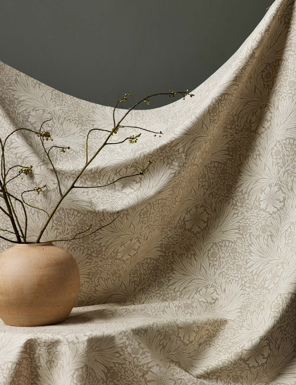 Marigold Linen Blend Fabric by Morris & Co.