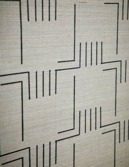 Mesa Grasscloth Wallpaper by Élan Byrd