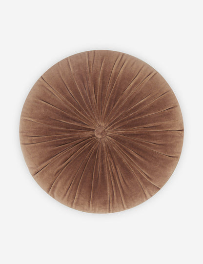 Monroe Velvet Round Pillow