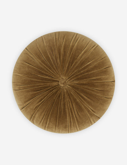 Monroe Velvet Round Pillow