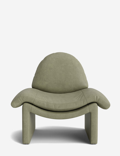 Nolina Leather Accent Chair by Carly Cushnie