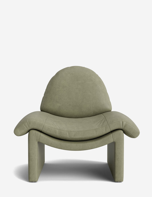 Nolina Leather Accent Chair by Carly Cushnie