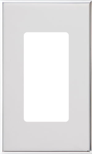 ARCH WALLPLATE 1 GANG - ACC BR CHRM