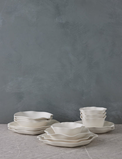 Nadia Satin-Matte Stoneware Dinnerware