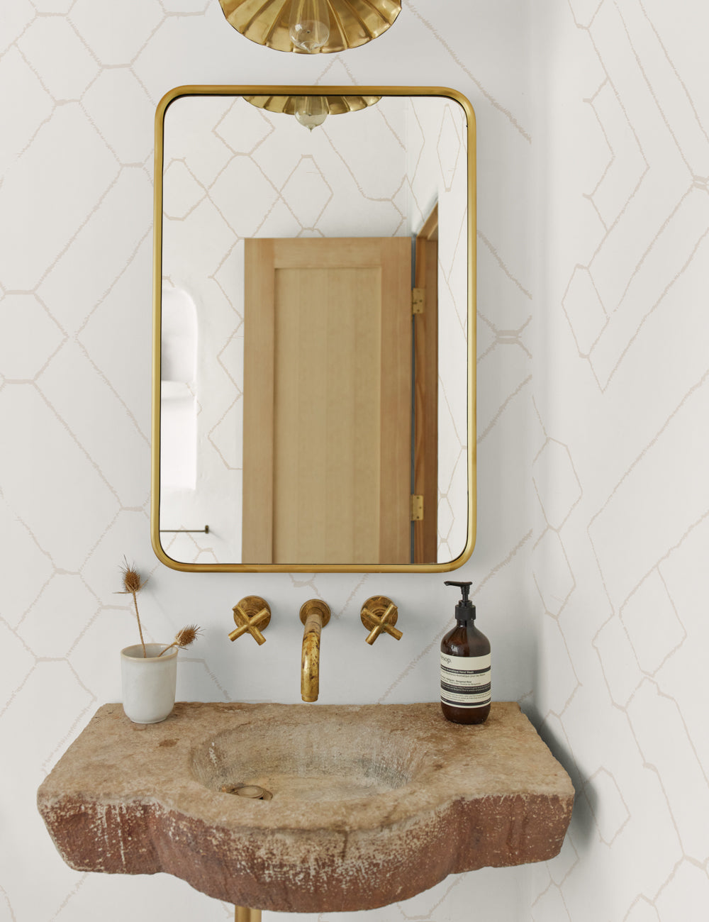 Moroccan Wallpaper Mural by Sarah Sherman Samuel