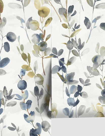 Joyful Eucalyptus Wallpaper by Candice Olson