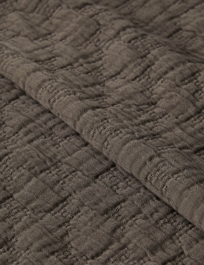 Ojai Cotton Matelassé Coverlet by Pom Pom at Home