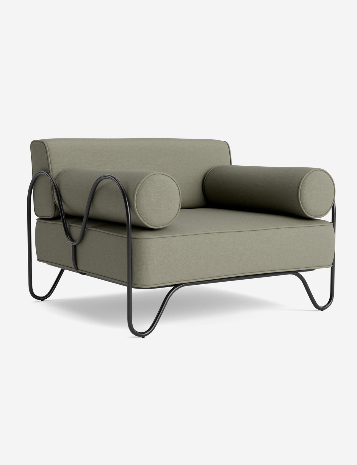Peggy Outdoor Accent Chair Cushion by Sarah Sherman Samuel
