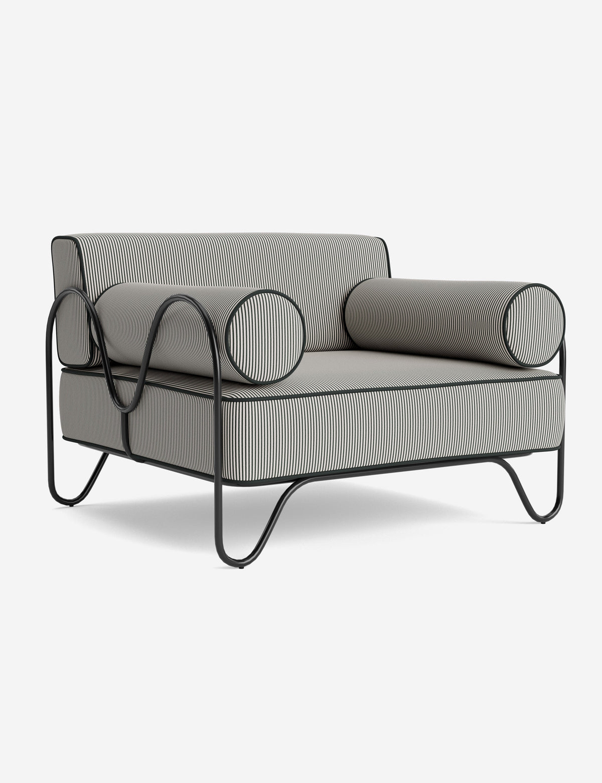Peggy Outdoor Accent Chair Cushion by Sarah Sherman Samuel