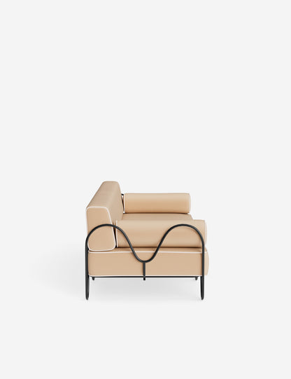 Peggy Outdoor Sofa Cushion by Sarah Sherman Samuel