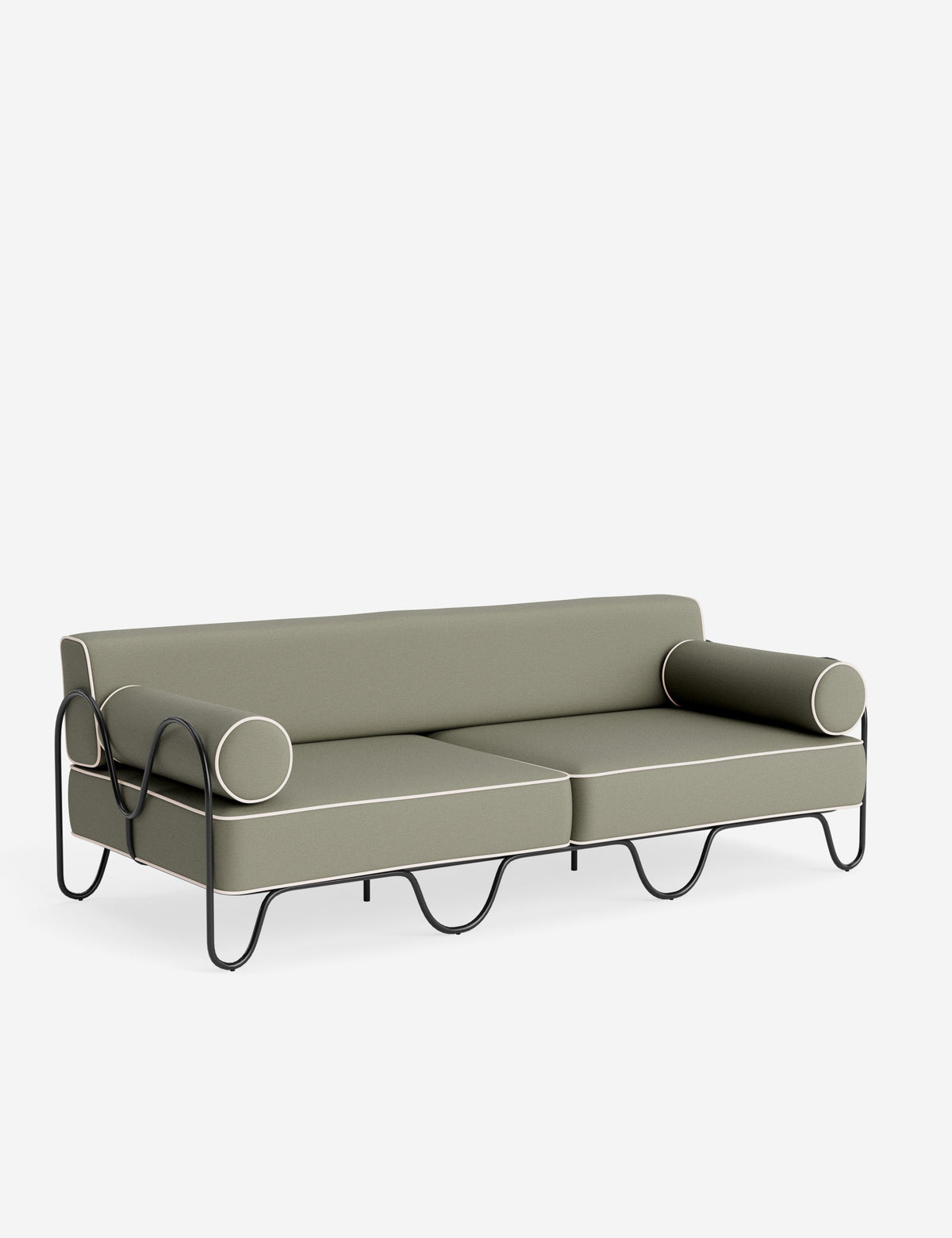 Peggy Outdoor Sofa Cushion by Sarah Sherman Samuel