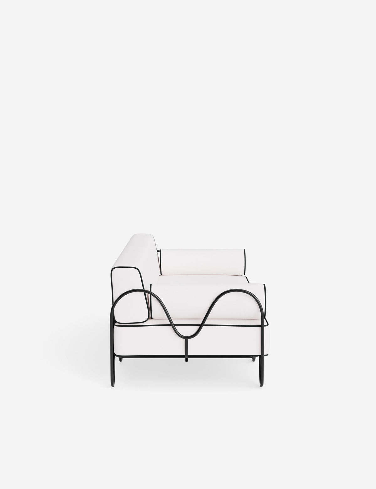 Peggy Outdoor Sofa Cushion by Sarah Sherman Samuel