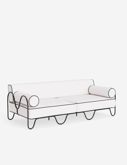 Peggy Outdoor Sofa Cushion by Sarah Sherman Samuel