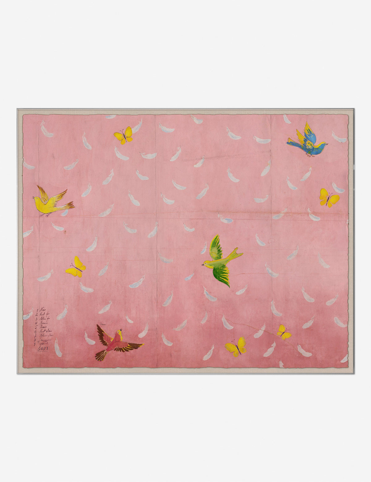 Feathers Print by Paule Marrot