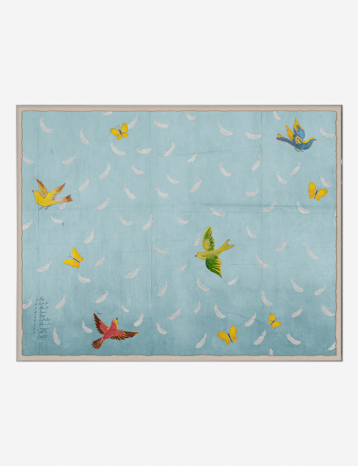 Feathers Print by Paule Marrot