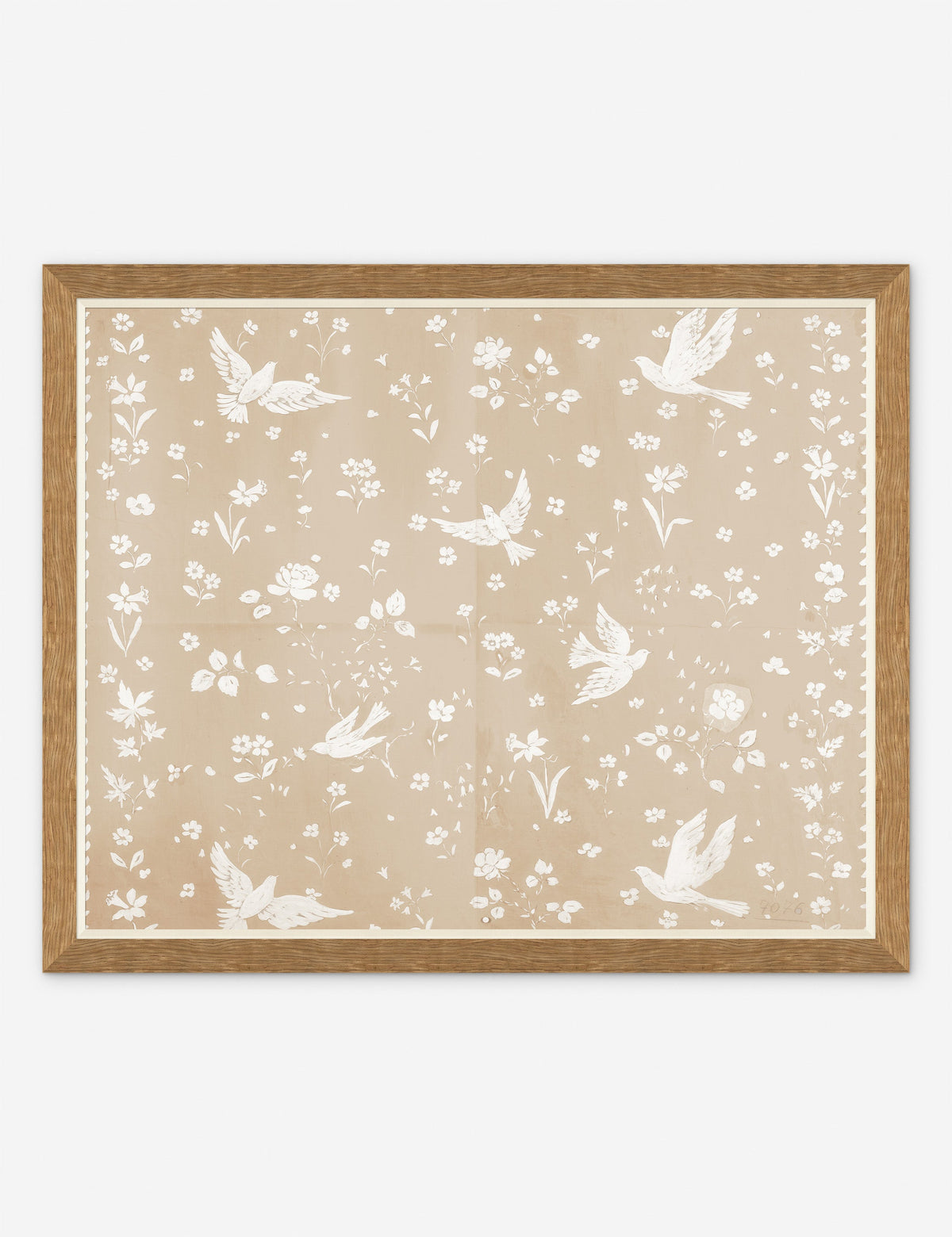 Birds and Flowers Print by Paule Marrot