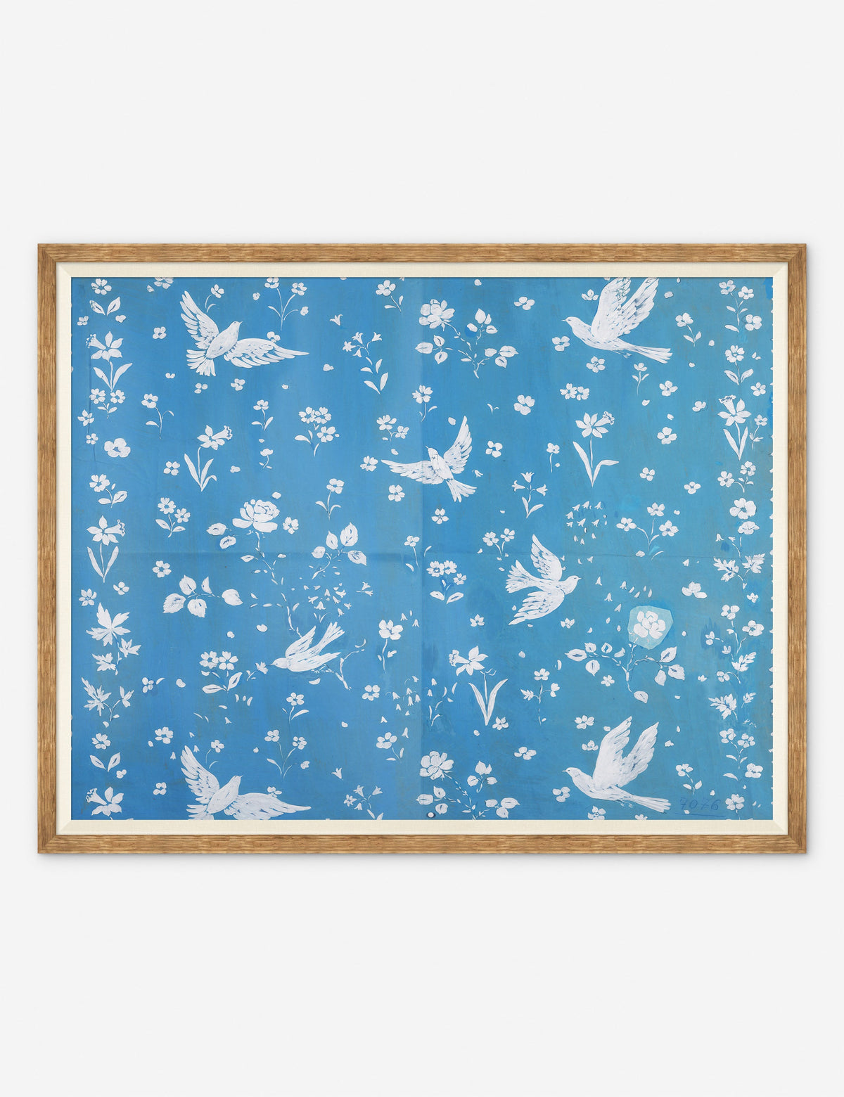 Birds and Flowers Print by Paule Marrot