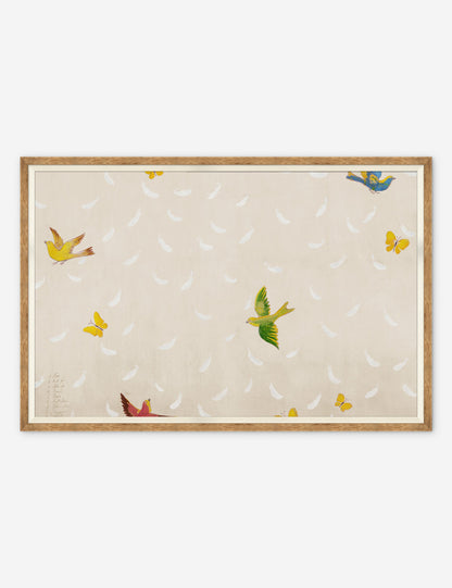 Feathers Print by Paule Marrot