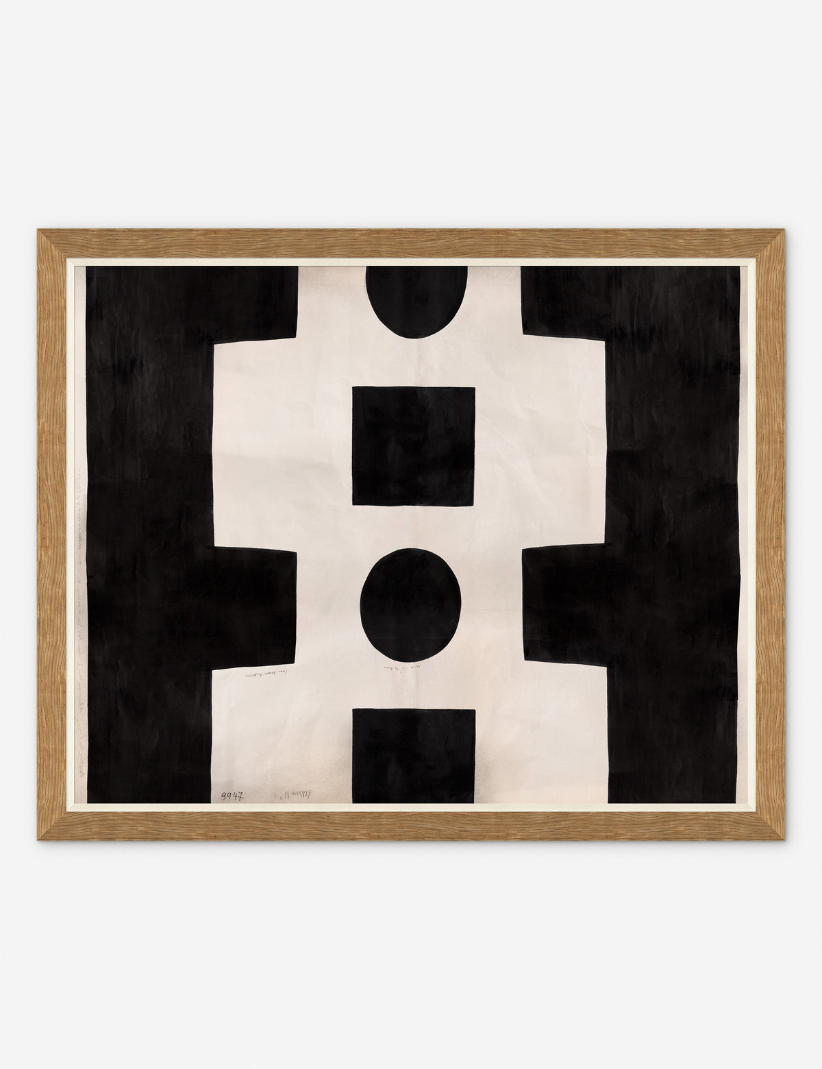 Black and White Print by Paule Marrot