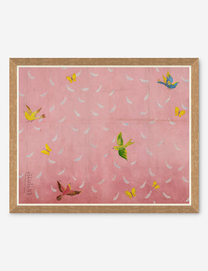 Feathers Print by Paule Marrot