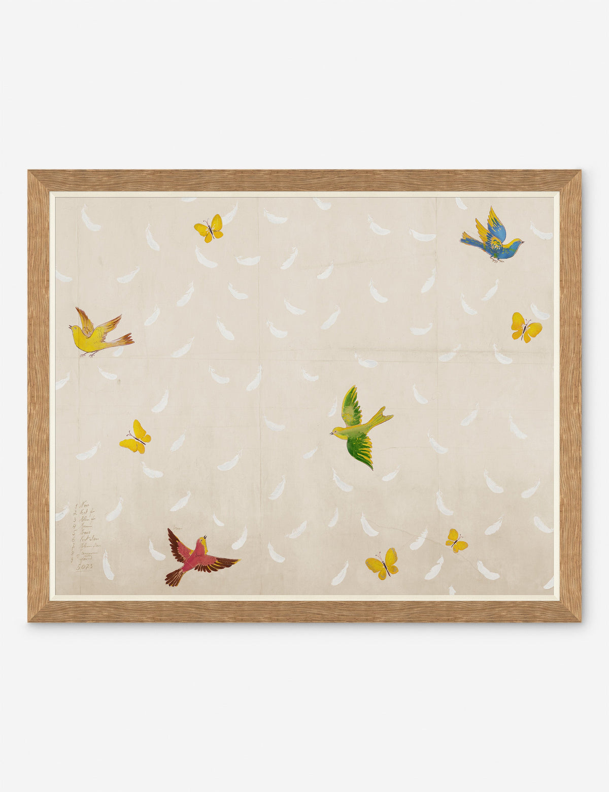 Feathers Print by Paule Marrot