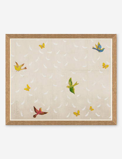 Feathers Print by Paule Marrot