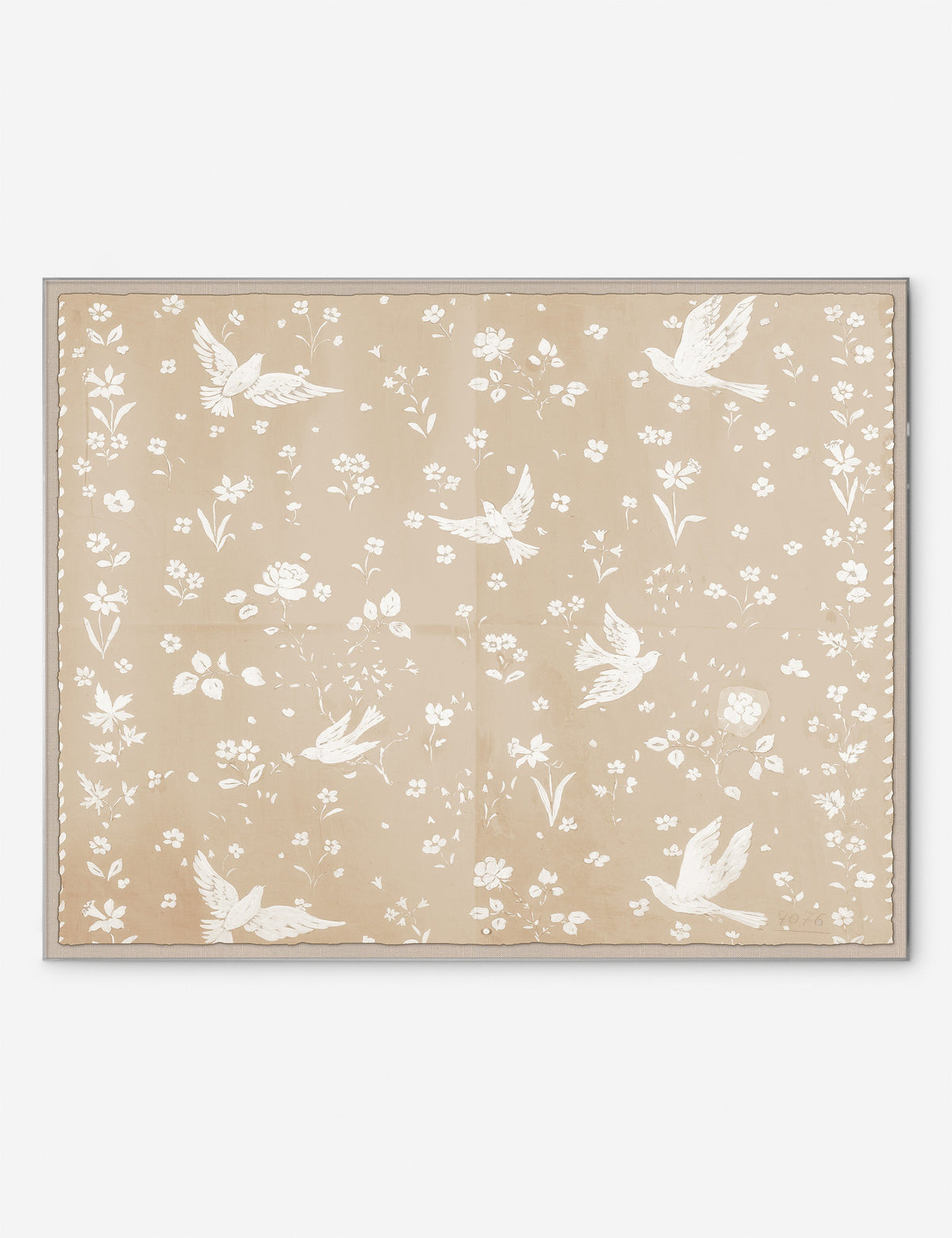 Birds and Flowers Print by Paule Marrot