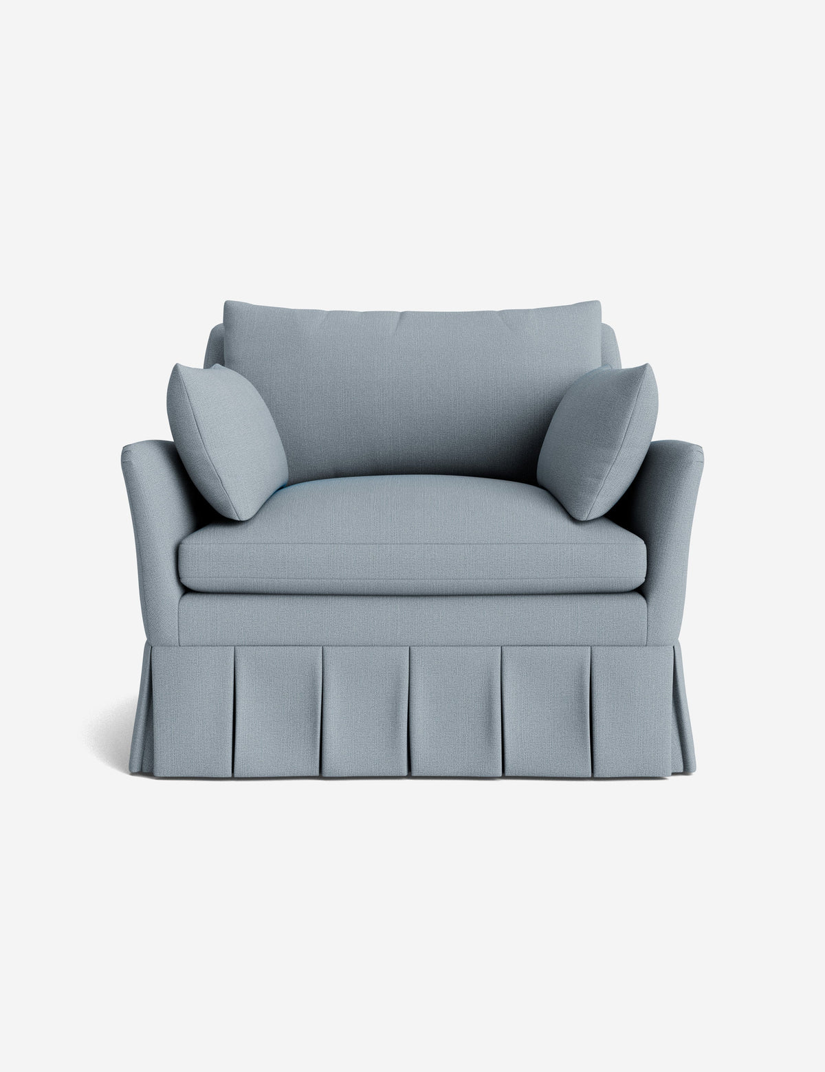 Portola Luxe Depth Pleated Chair