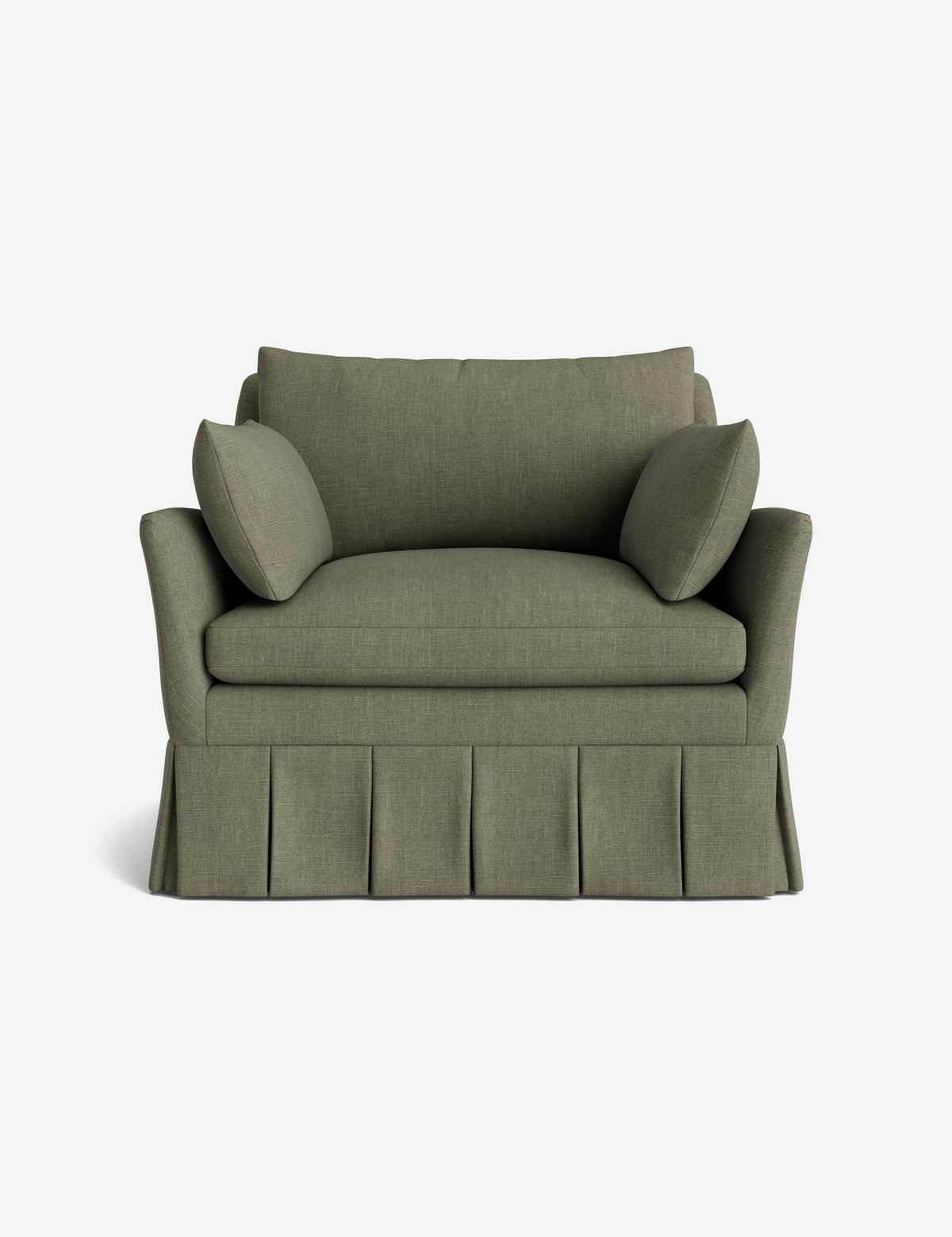 Portola Luxe Depth Pleated Chair