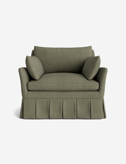 Portola Luxe Depth Pleated Chair