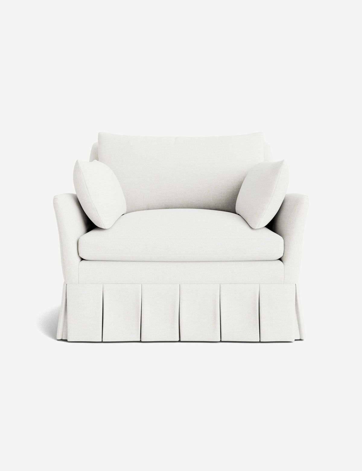 Portola Luxe Depth Pleated Chair