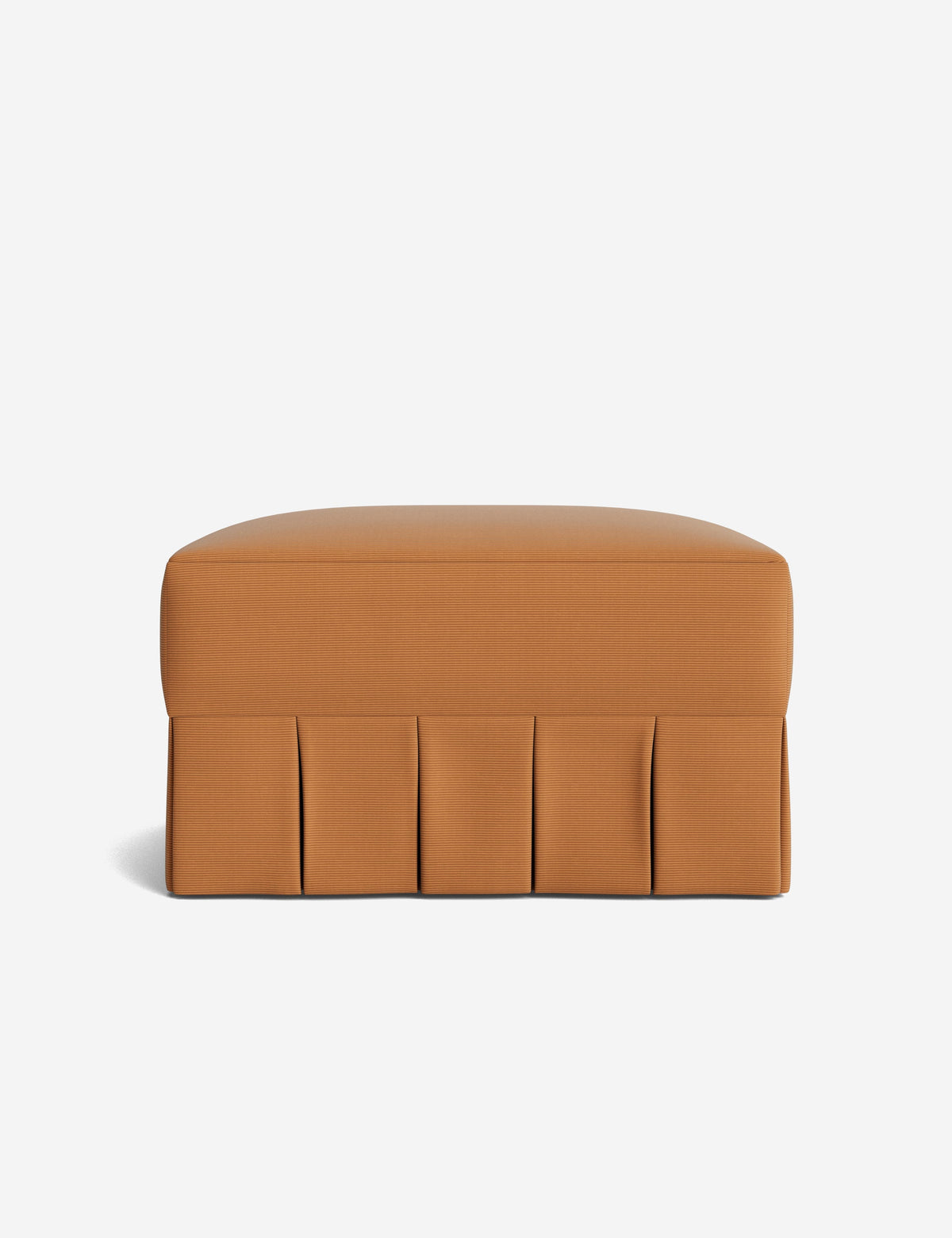 Portola Pleated Ottoman