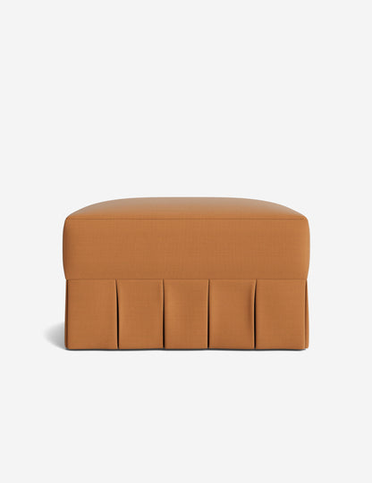 Portola Pleated Ottoman