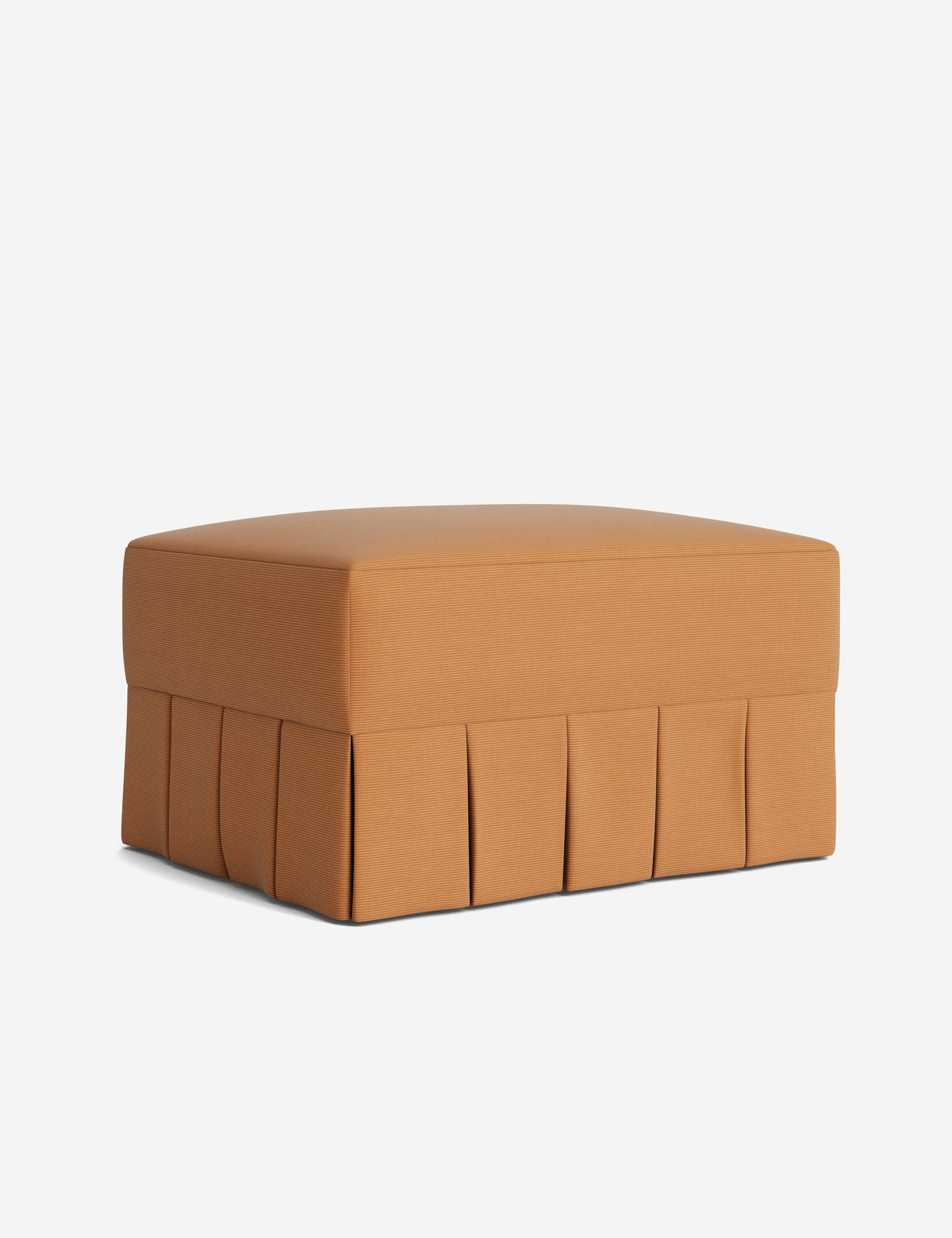 Portola Pleated Ottoman