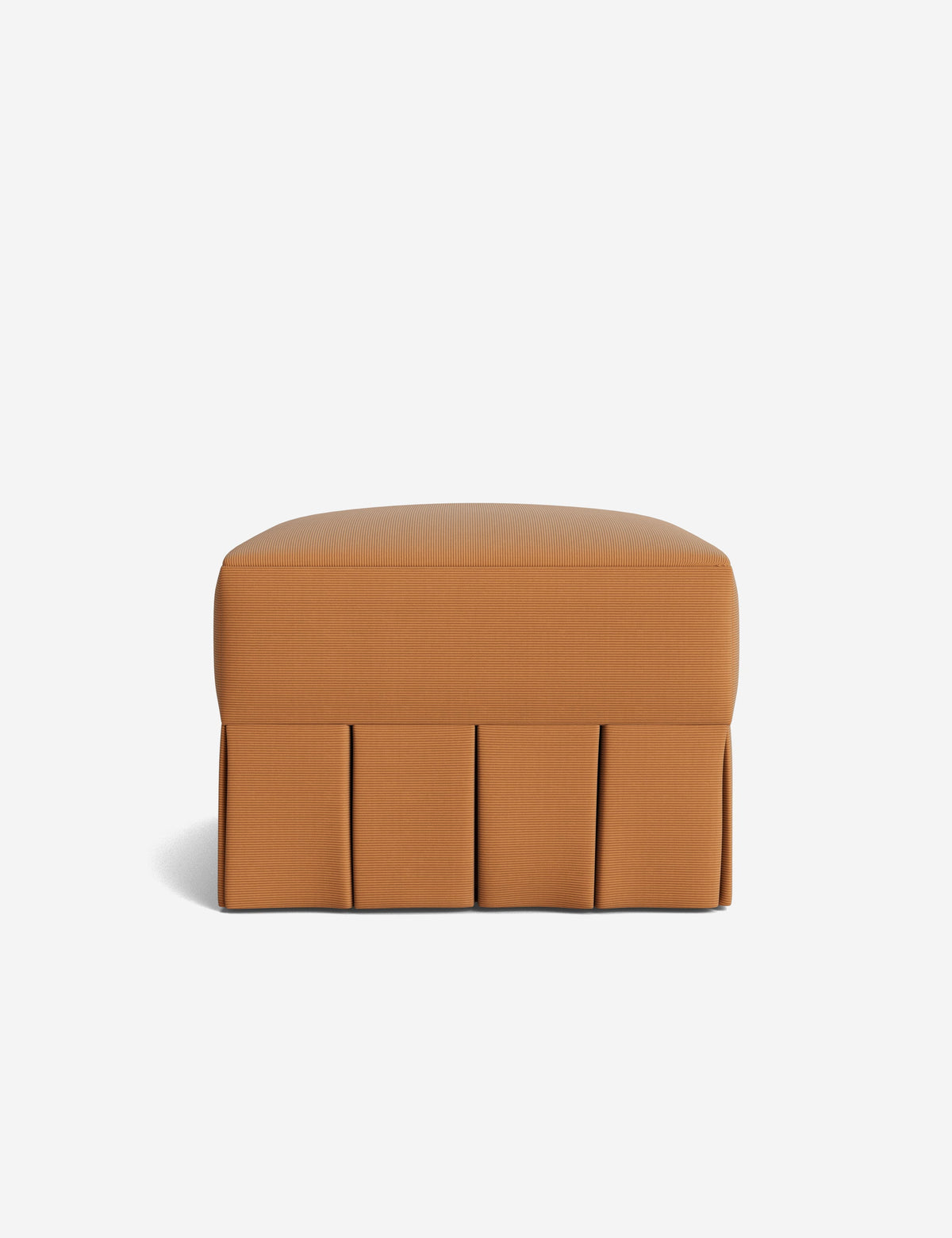 Portola Pleated Ottoman