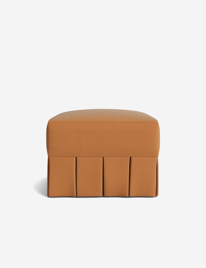 Portola Pleated Ottoman
