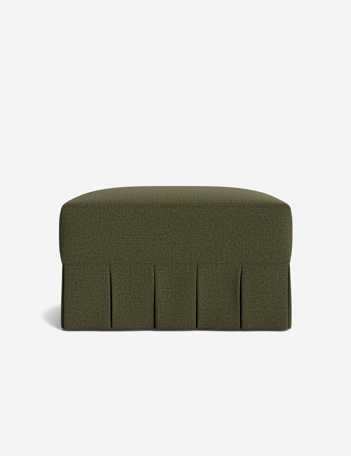 Portola Pleated Ottoman