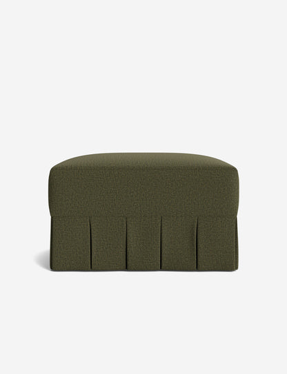 Portola Pleated Ottoman