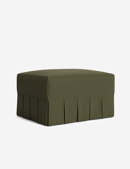 Portola Pleated Ottoman