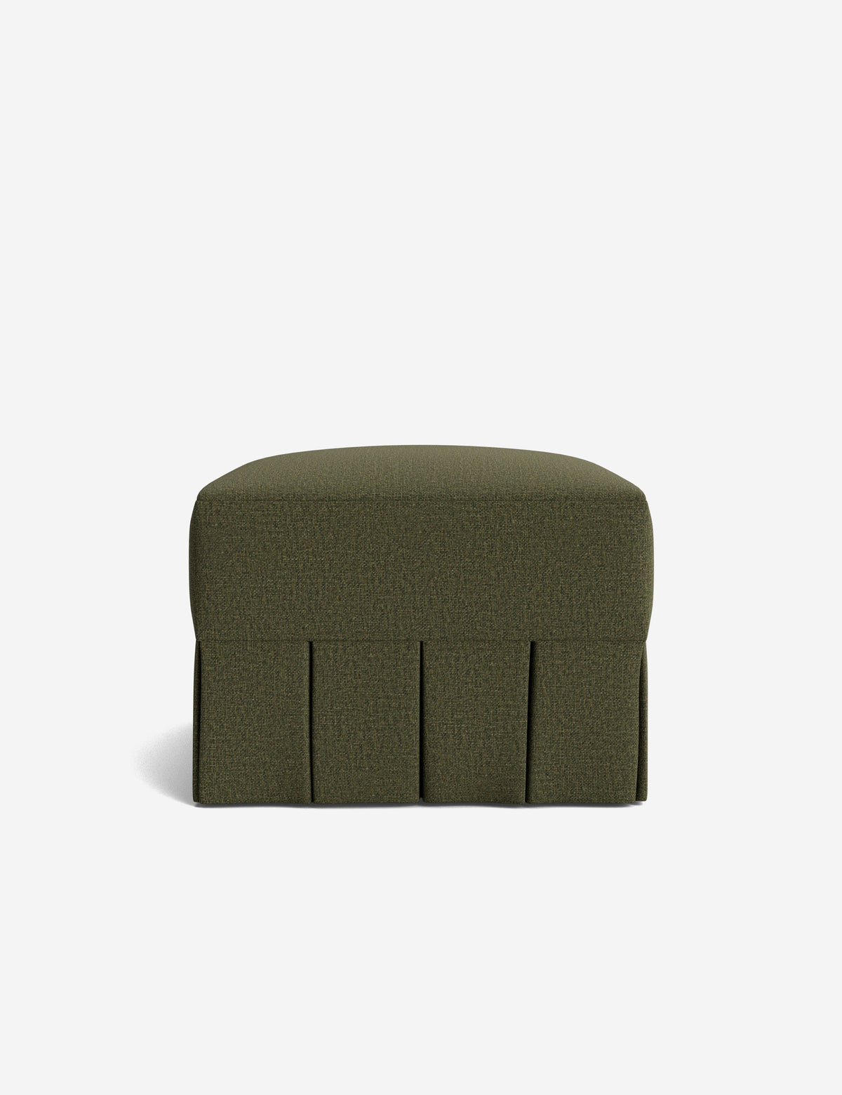 Portola Pleated Ottoman