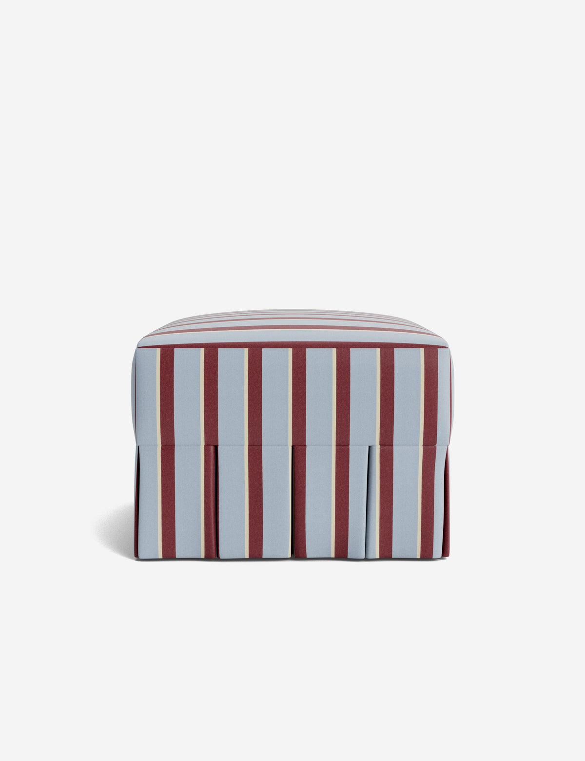 Portola Pleated Ottoman