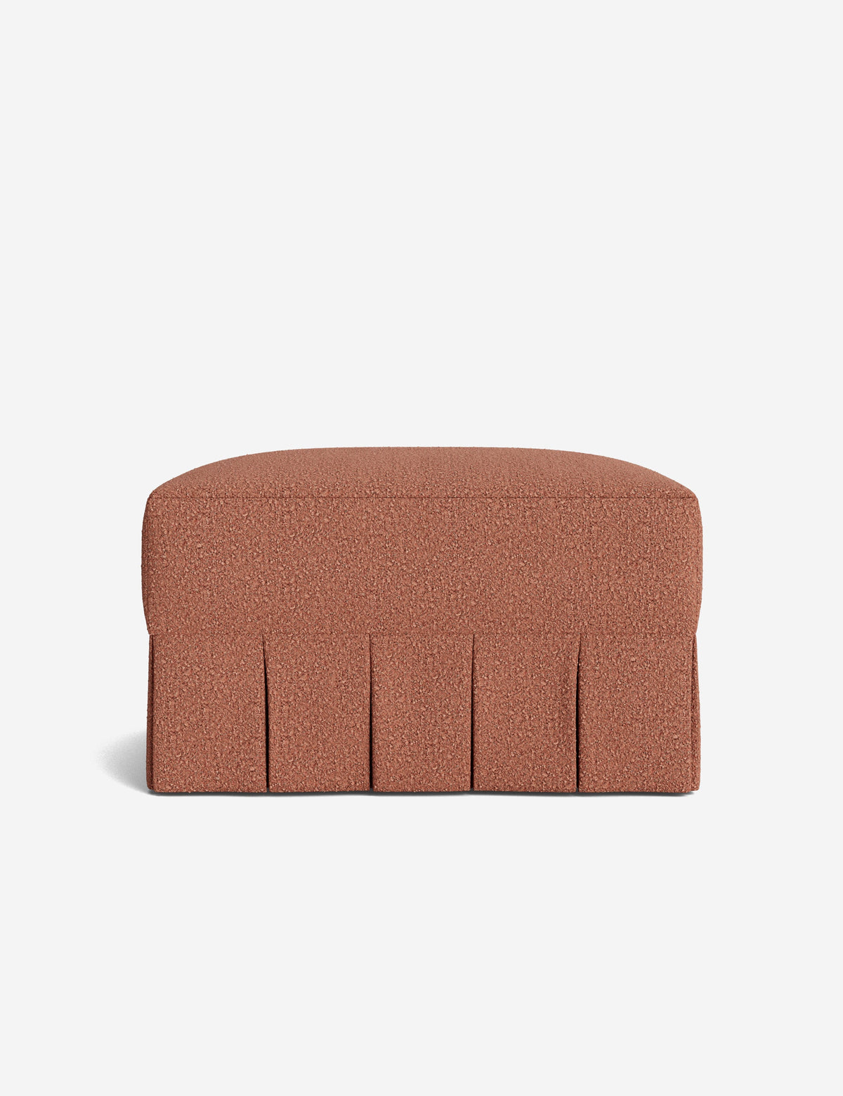 Portola Pleated Ottoman