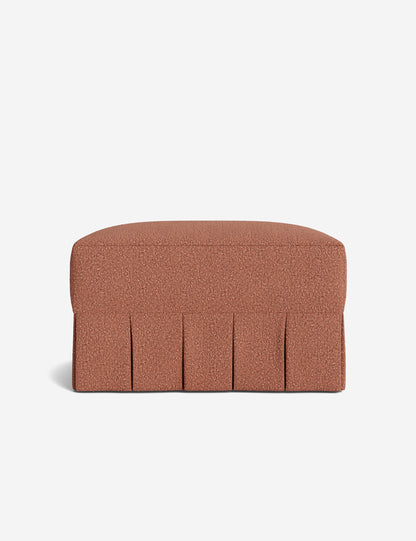 Portola Pleated Ottoman
