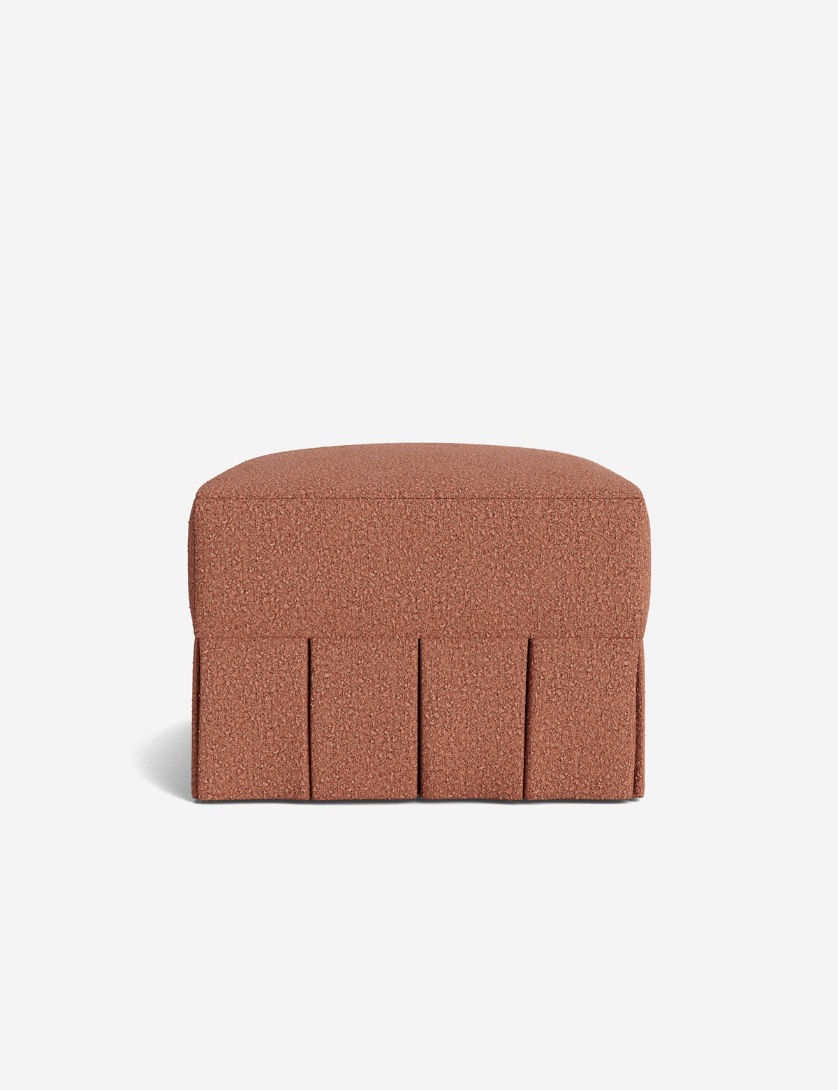 Portola Pleated Ottoman