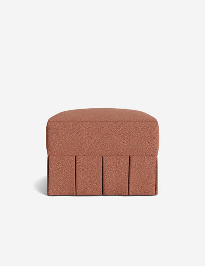 Portola Pleated Ottoman
